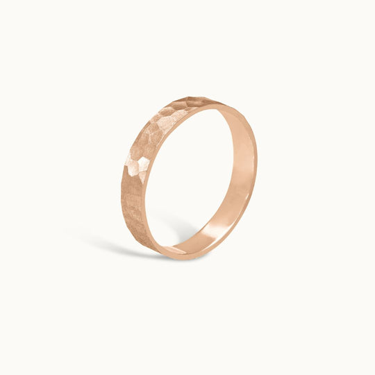 The Hammered Ring | Medium 4mm