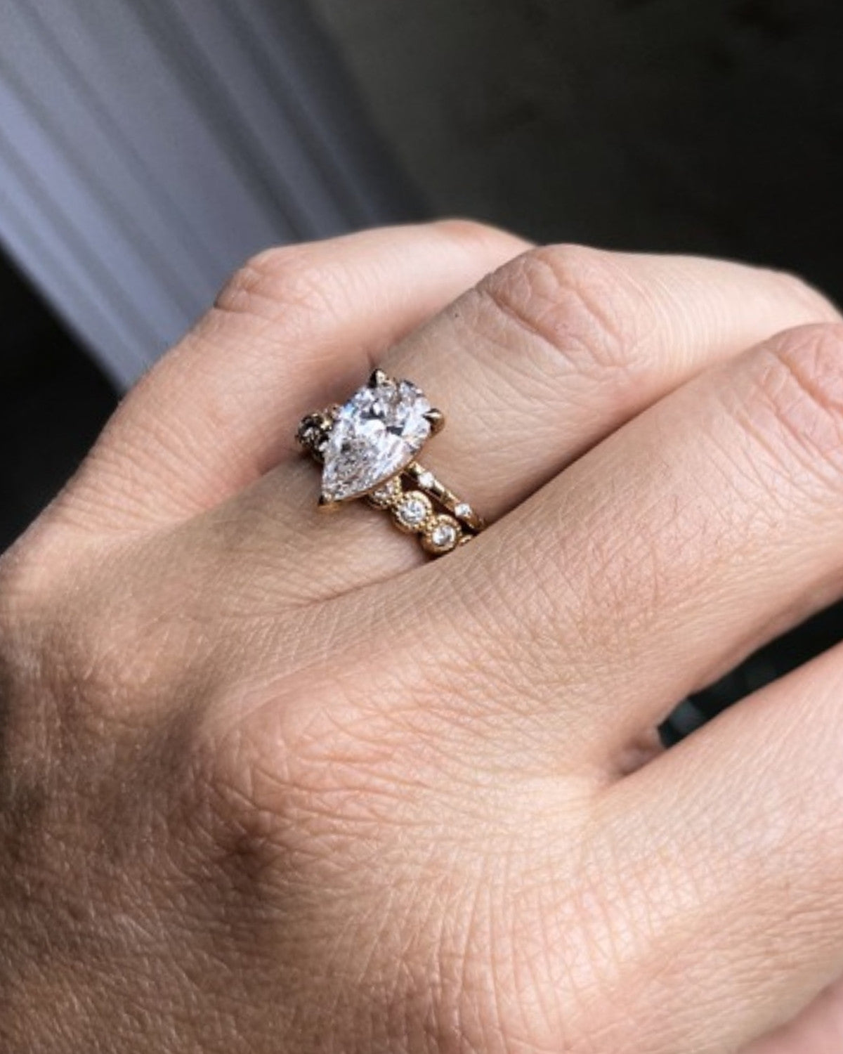 Senna Ring worn on the hand